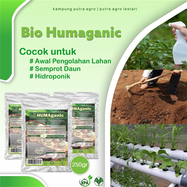 Bio Humaganic Asam Humat Pembenah Tanah Dan Menetralkan Ph Tanah